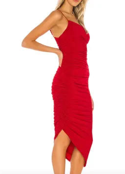 Lovers and Friends Milwood Midi Dress Red Size 10 for rent on The Volte - image 1