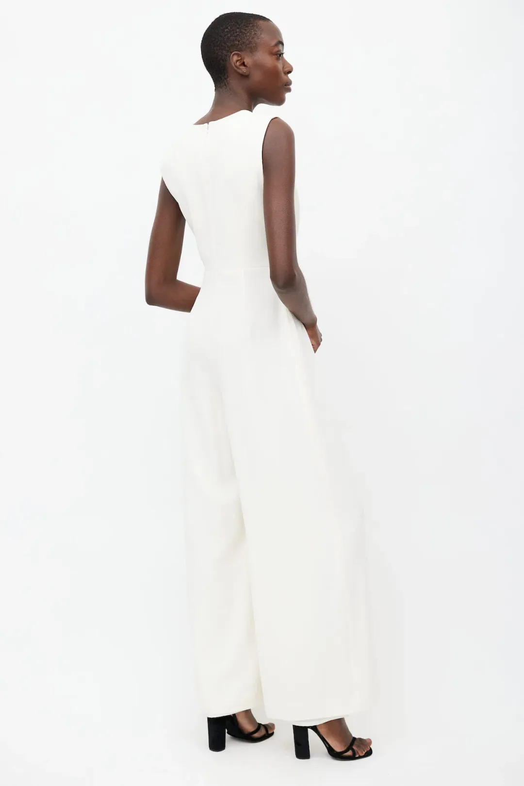 Zimmermann Baton Jumpsuit Pearl Size 8 for rent on The Volte - main image