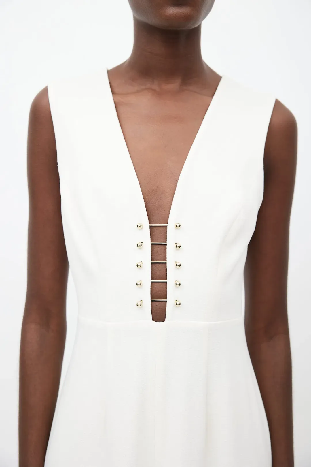Zimmermann Baton Jumpsuit Pearl Size 8 for rent on The Volte - main image