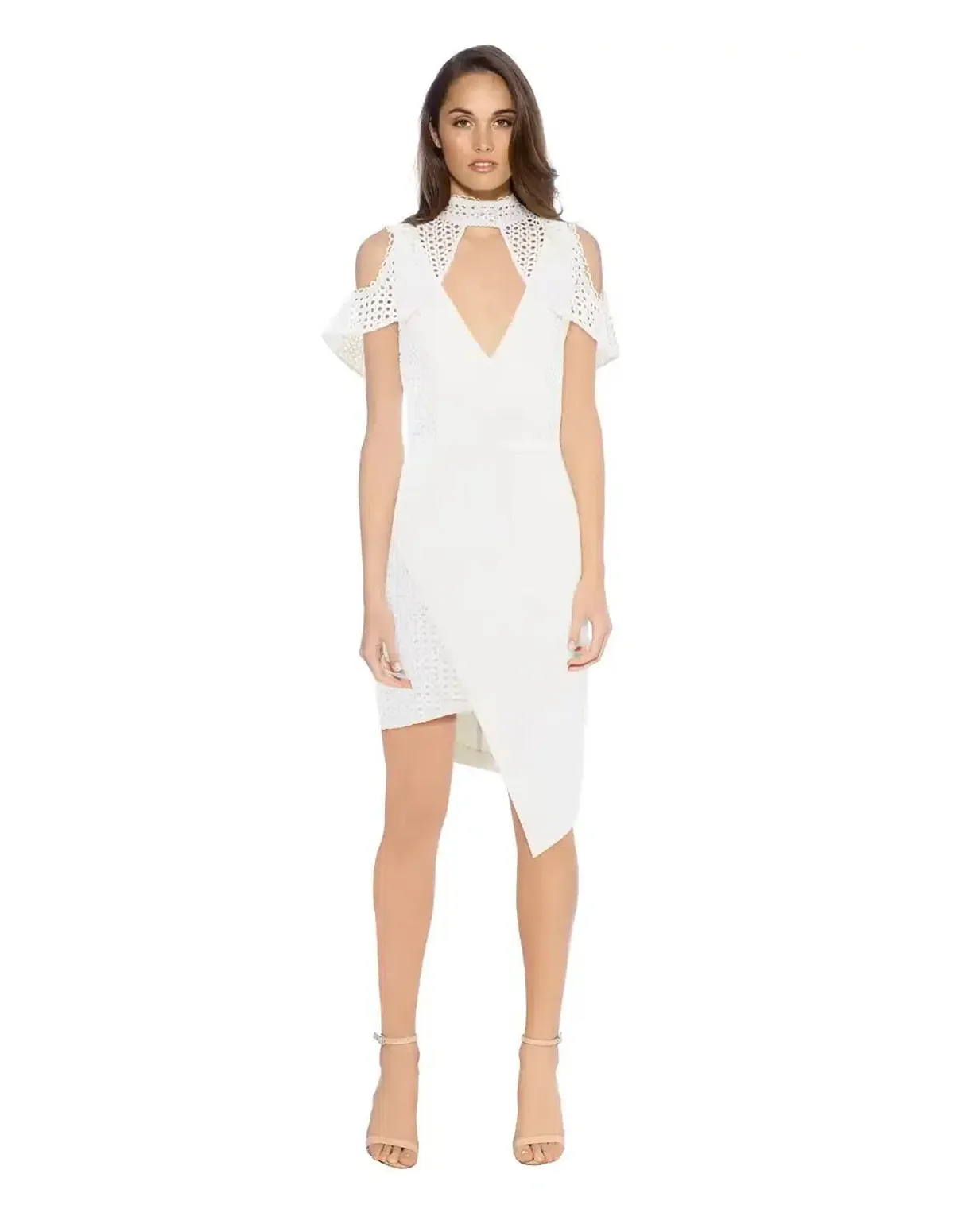 Elliatt Freesia Dress White Size XS/ AU 6 - Image 1