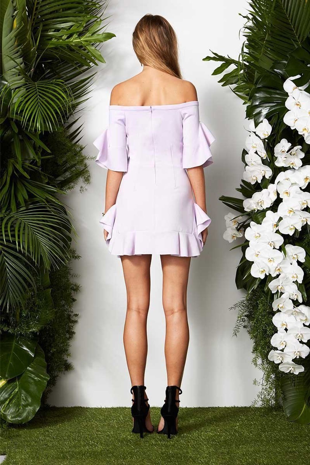 Maurie & Eve Jaggar Dress Violet for rent on The Volte - main image