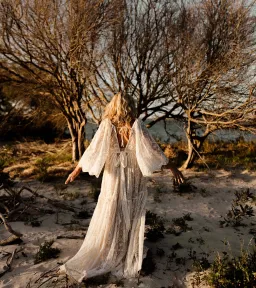 We Are Reclamation Be Love Gown White Size 18 for rent on The Volte - image 4