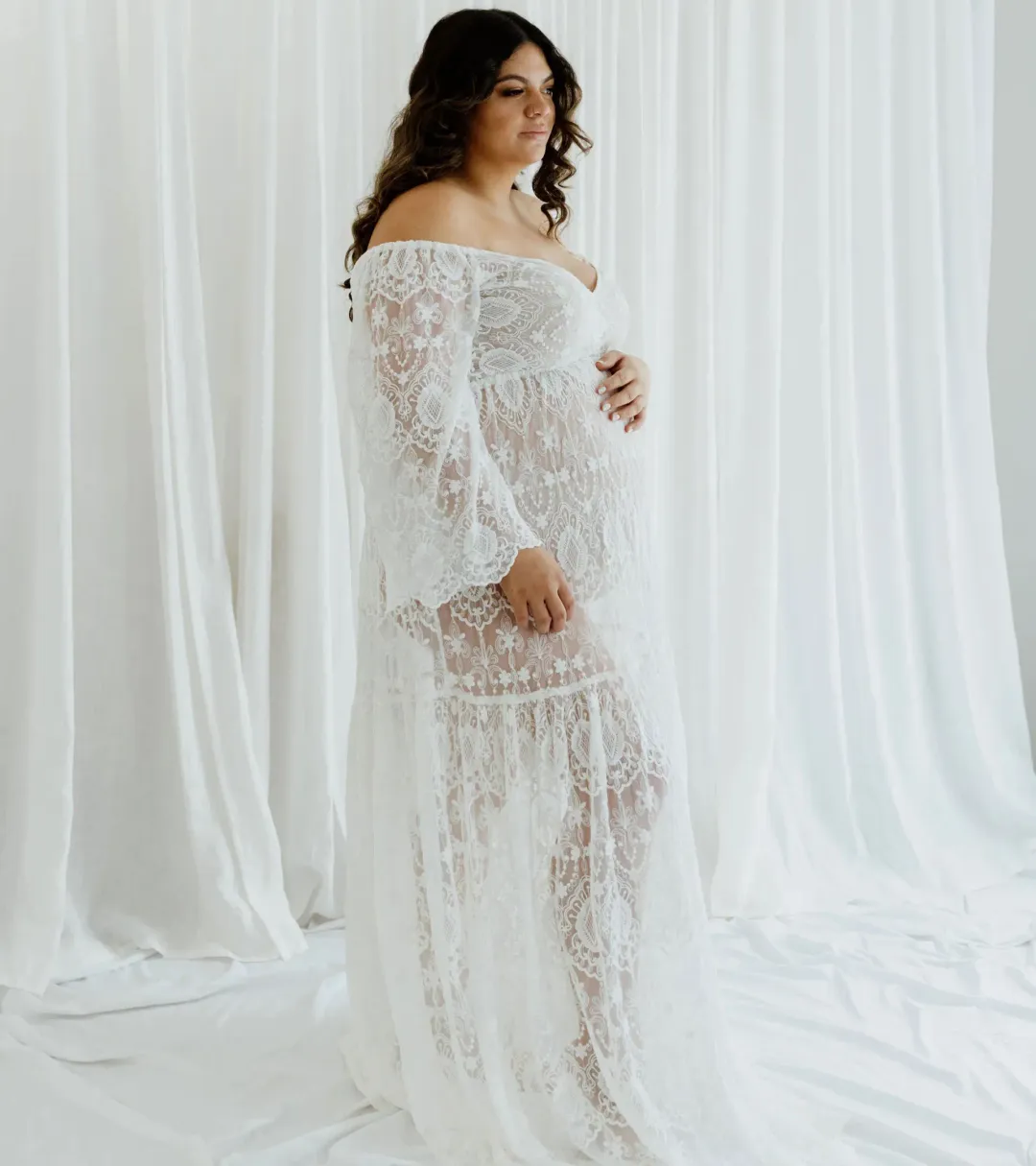 We Are Reclamation Be Love Gown White Size 18 for rent on The Volte - main image