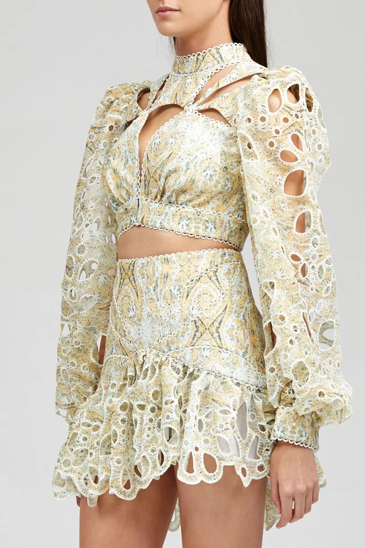 Acler Meredith Top Print Size 8 - Image 1