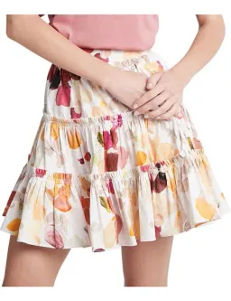 Aje Dassia Mini Skirt Print Size 6 for rent on The Volte - image 1