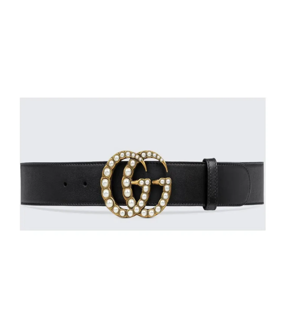 Leather Belt with Pearl Double G for rent on The Volte - main image