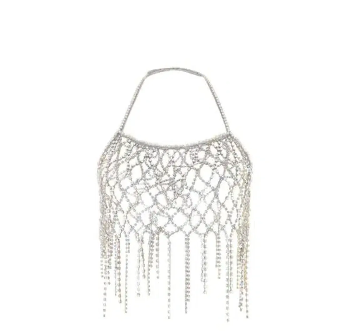 Clio Peppiatt Marie Swarovski Halter Top Size 6 - Image 2