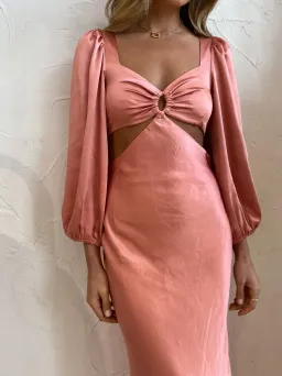 Issy Perfect Stranger Dress Spiced Coral Size 8 for rent on The Volte - image 7
