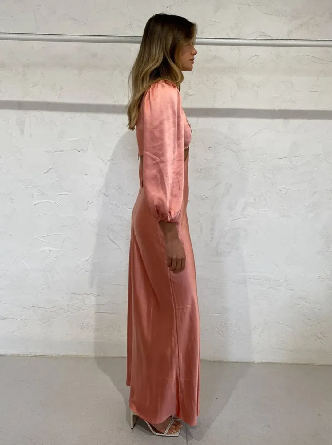 Issy Perfect Stranger Dress Spiced Coral Size 8 for rent on The Volte - main image