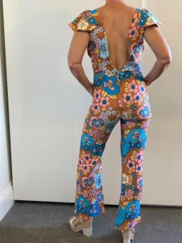 Dodo Bar Or Jenny Jumpsuit Print Size 8 for rent on The Volte - image 5