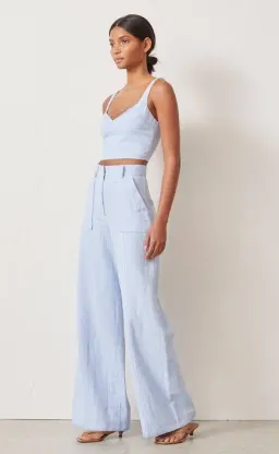 Bec & Bridge Astrid Knit Tee and Anika Pants Set Blue Size 10 for rent on The Volte - image 6