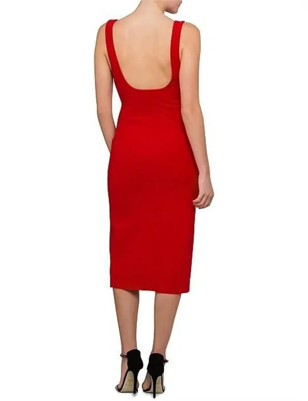 Bec & Bridge C'est Cool Midi Dress Red Size 6 for rent on The Volte - main image