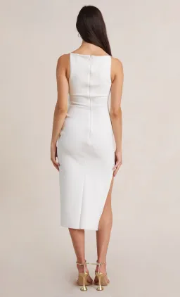 Bec & Bridge Be Mine Tuck Dress White Size 6 for rent on The Volte - image 2