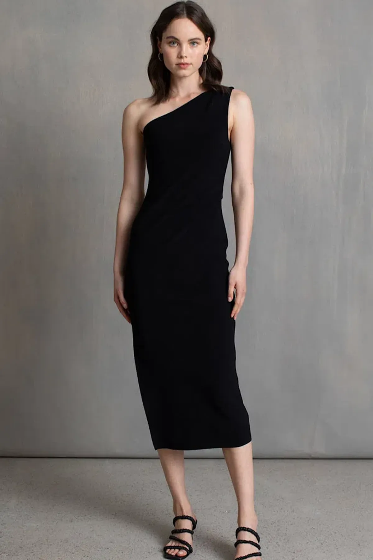 Bec & Bridge Be Mine Asym Dress Black Size 8 for rent on The Volte - main image