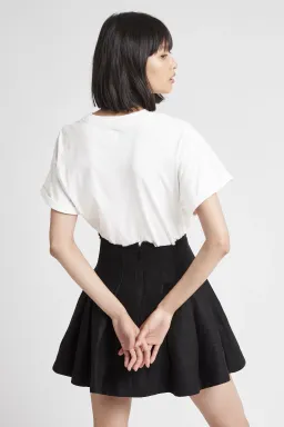 Aje Byblos Mini Skirt Black Size 8 for rent on The Volte - image 3