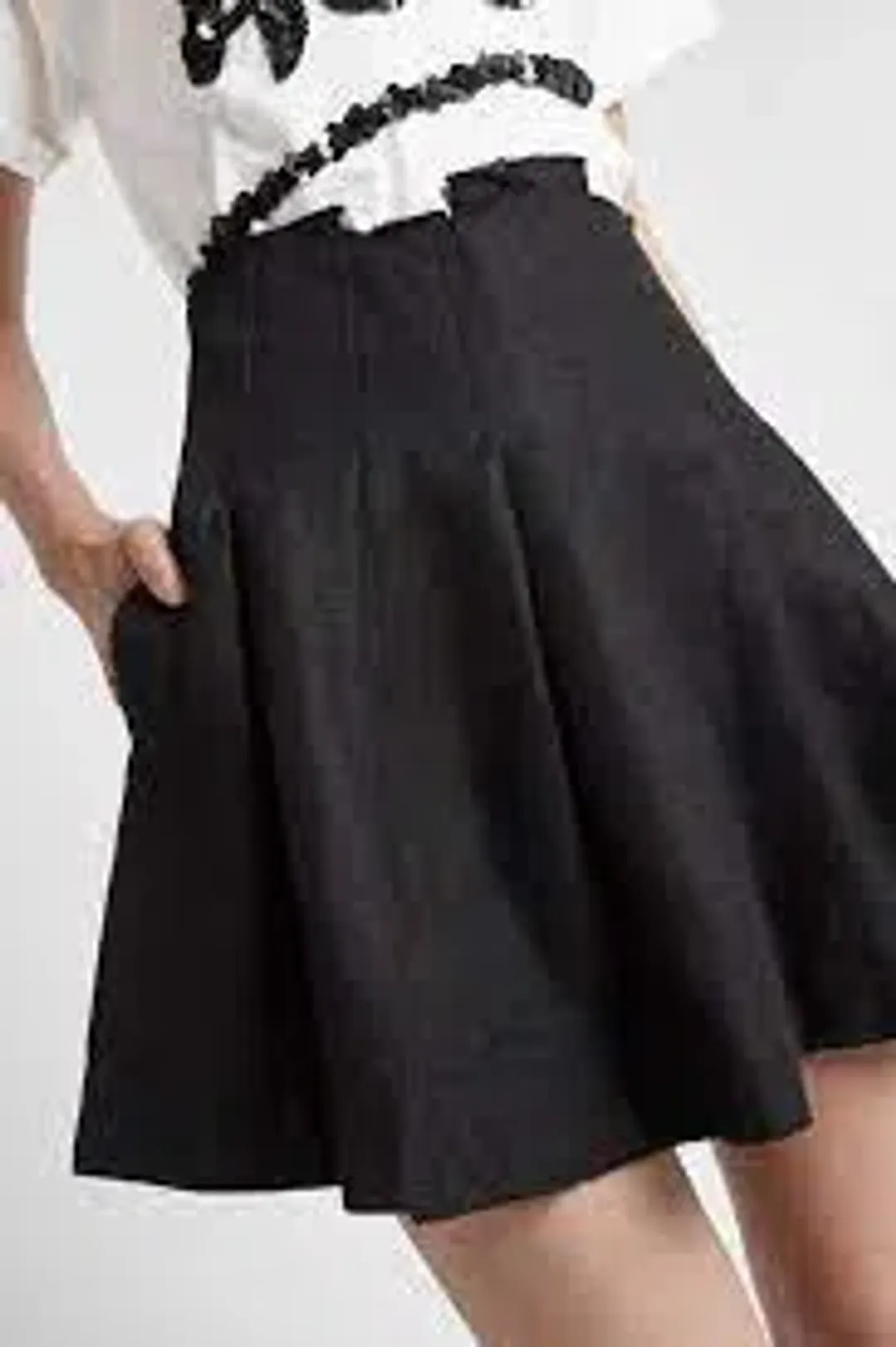 Aje Byblos Mini Skirt Black Size 8 for rent on The Volte - main image