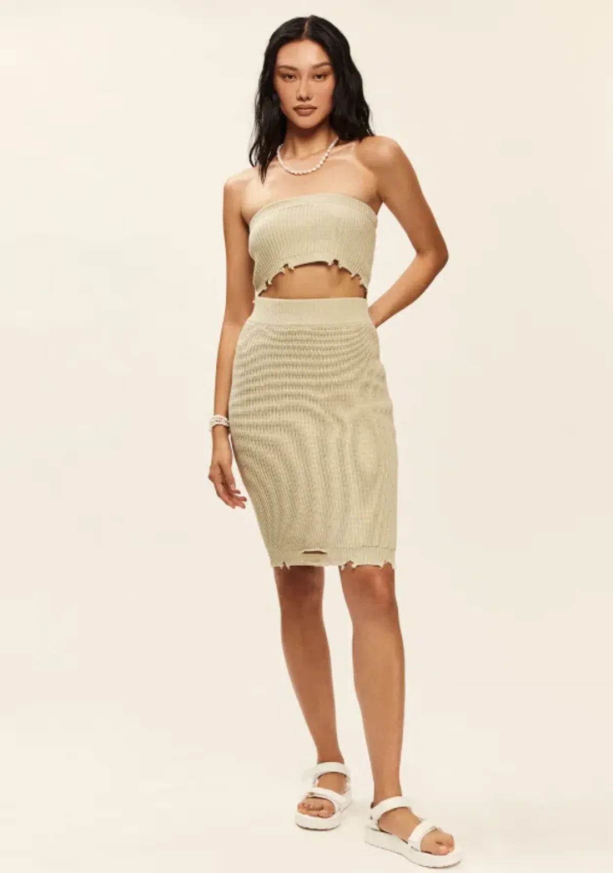 Seroya Grace Dress Sage Green Size 8 for rent on The Volte - main image