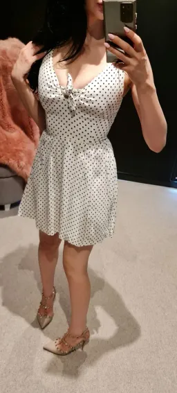 Alannah Hill Polka Dots Mini Dress Print Size 6 for rent on The Volte - image 2