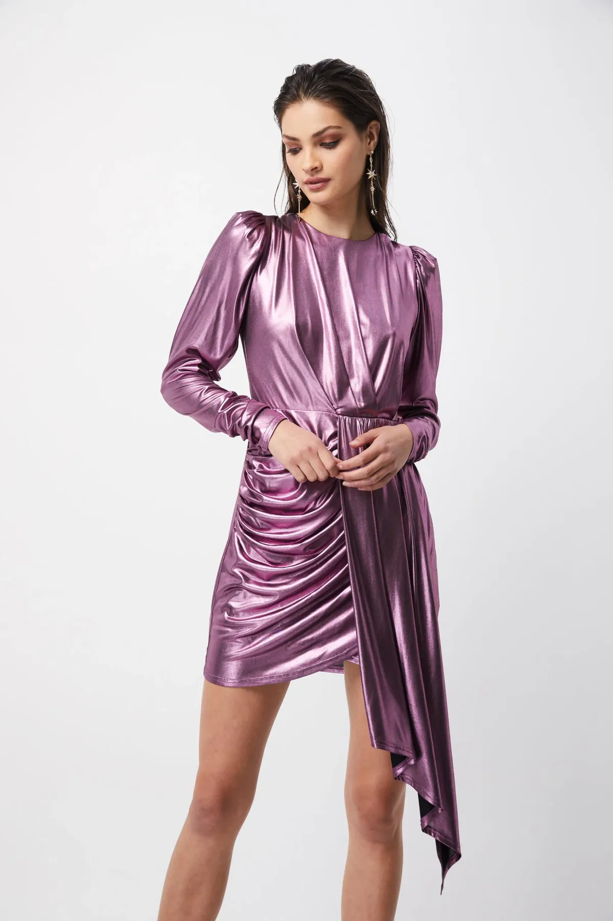 Elliatt Avalee Dress Purple Size 6 for rent on The Volte - main image