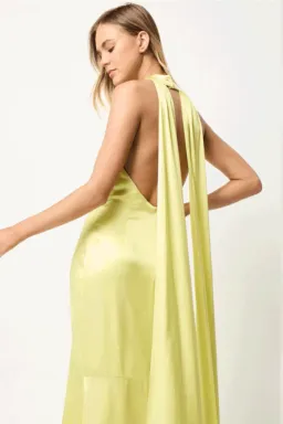 Elliatt Barcelona Maxi Dress Yellow Size 8 for rent on The Volte - image 2