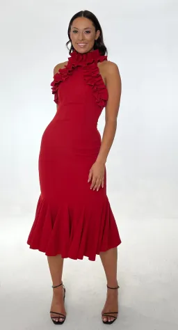Elliatt Composure Dress Red Size 8 for rent on The Volte - image 1