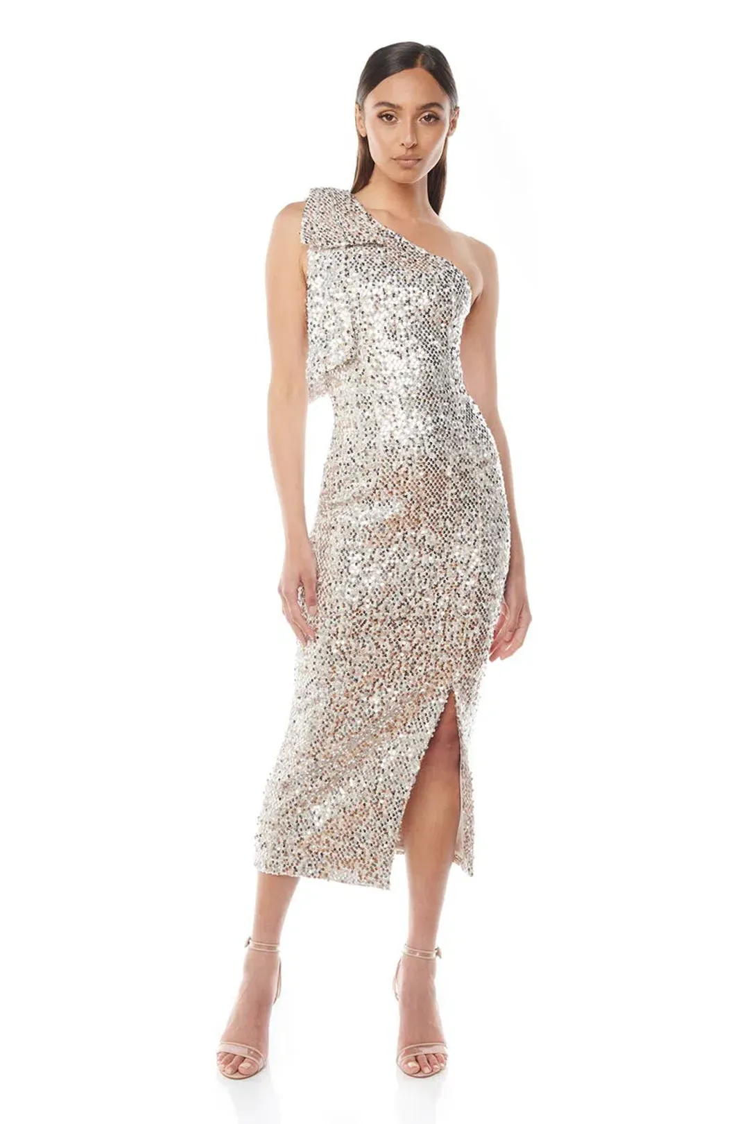 Eliya The Label Lydia Dress Sequin Size 10 for rent on The Volte - main image
