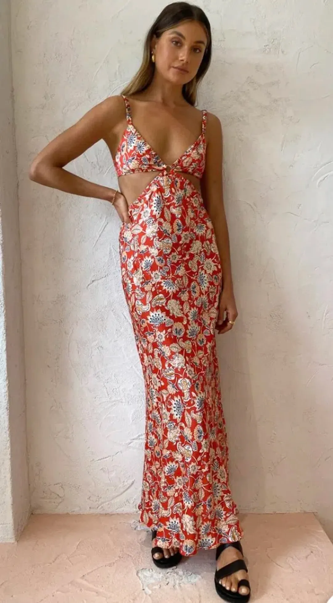 Bec & Bridge Ruby Maxi Dress Print Size 8 for rent on The Volte - main image