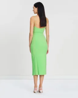 Bec & Bridge Missy Midi Dress Green Size 10 for rent on The Volte - image 2