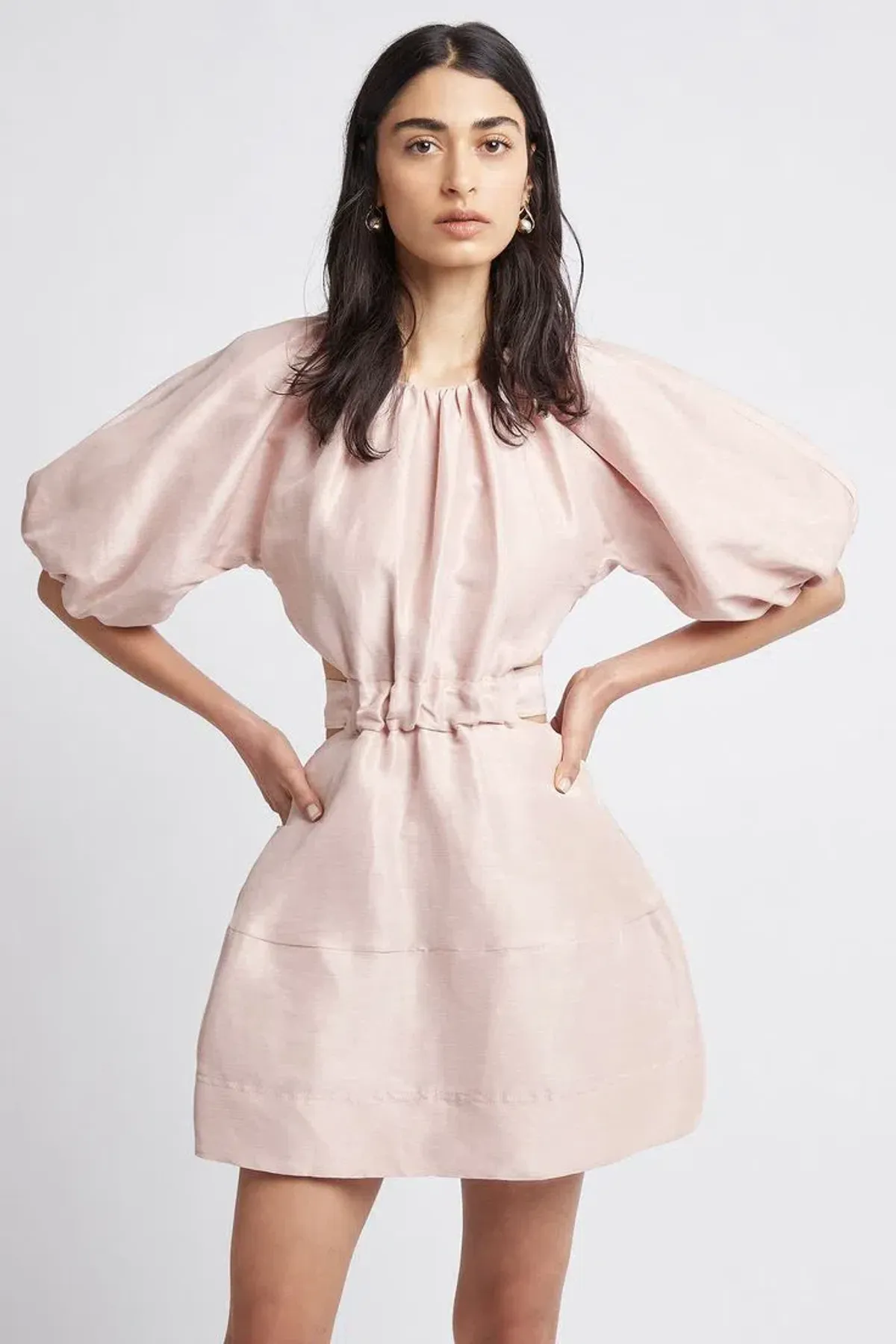 Aje Psychedelia Cut Out Mini Dress Pink Size 8 - Image 4