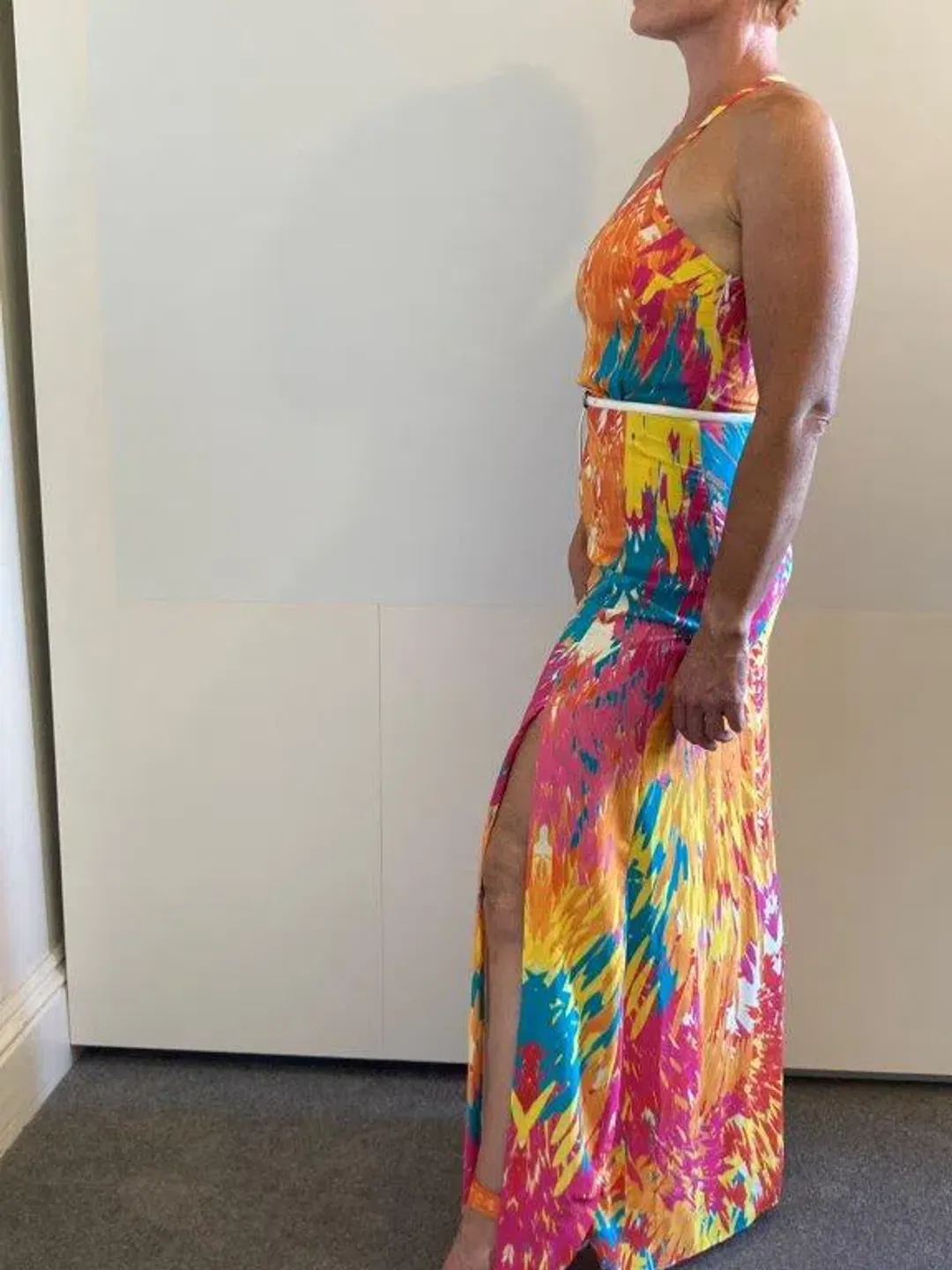 Kookai Summer Maxi Dress Print Size 8 for rent on The Volte - main image