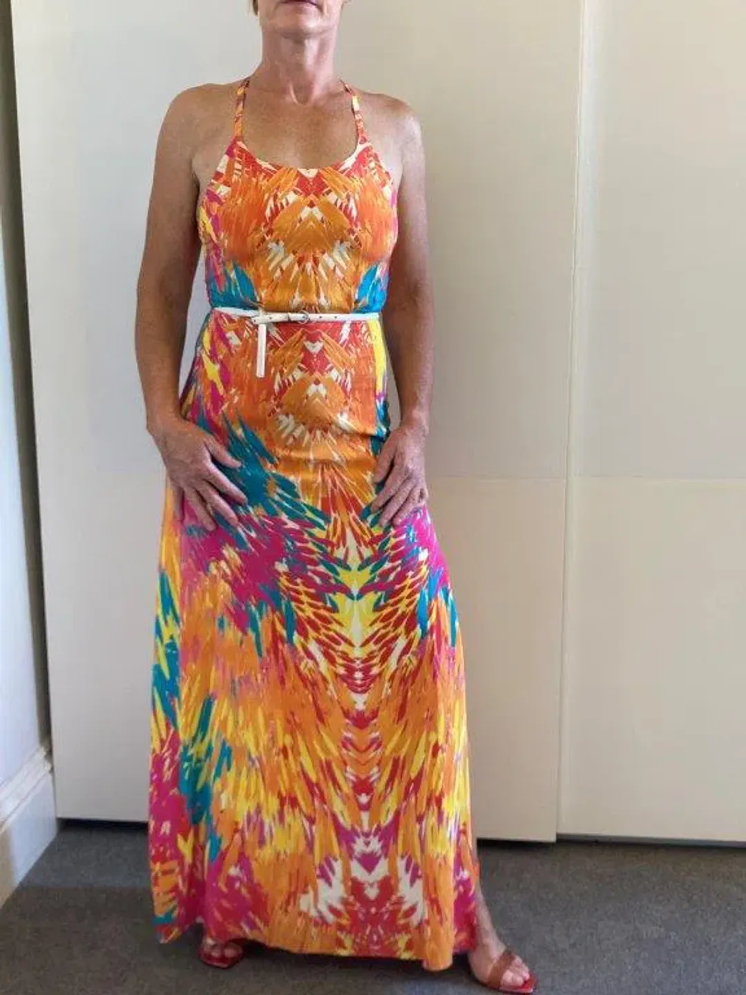 Kookai Summer Maxi Dress Print Size 8 for rent on The Volte - main image