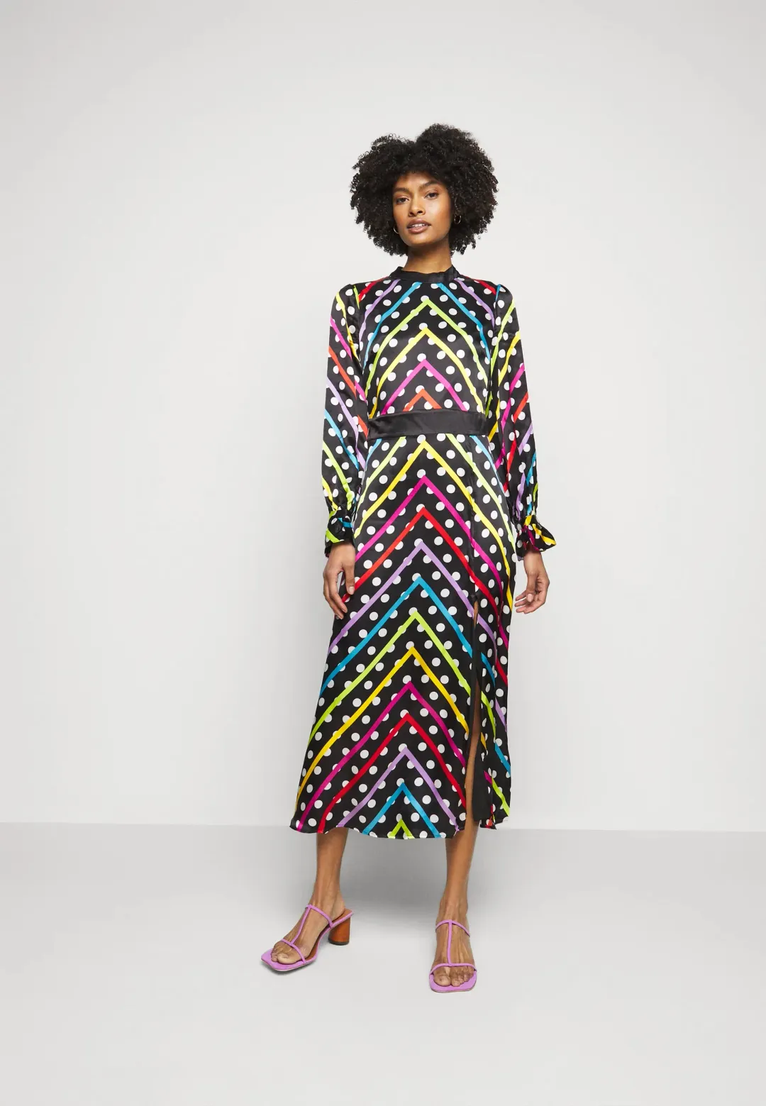 Olivia Rubin Marley Polka Dot Dress Print Size 10 for rent on The Volte - main image