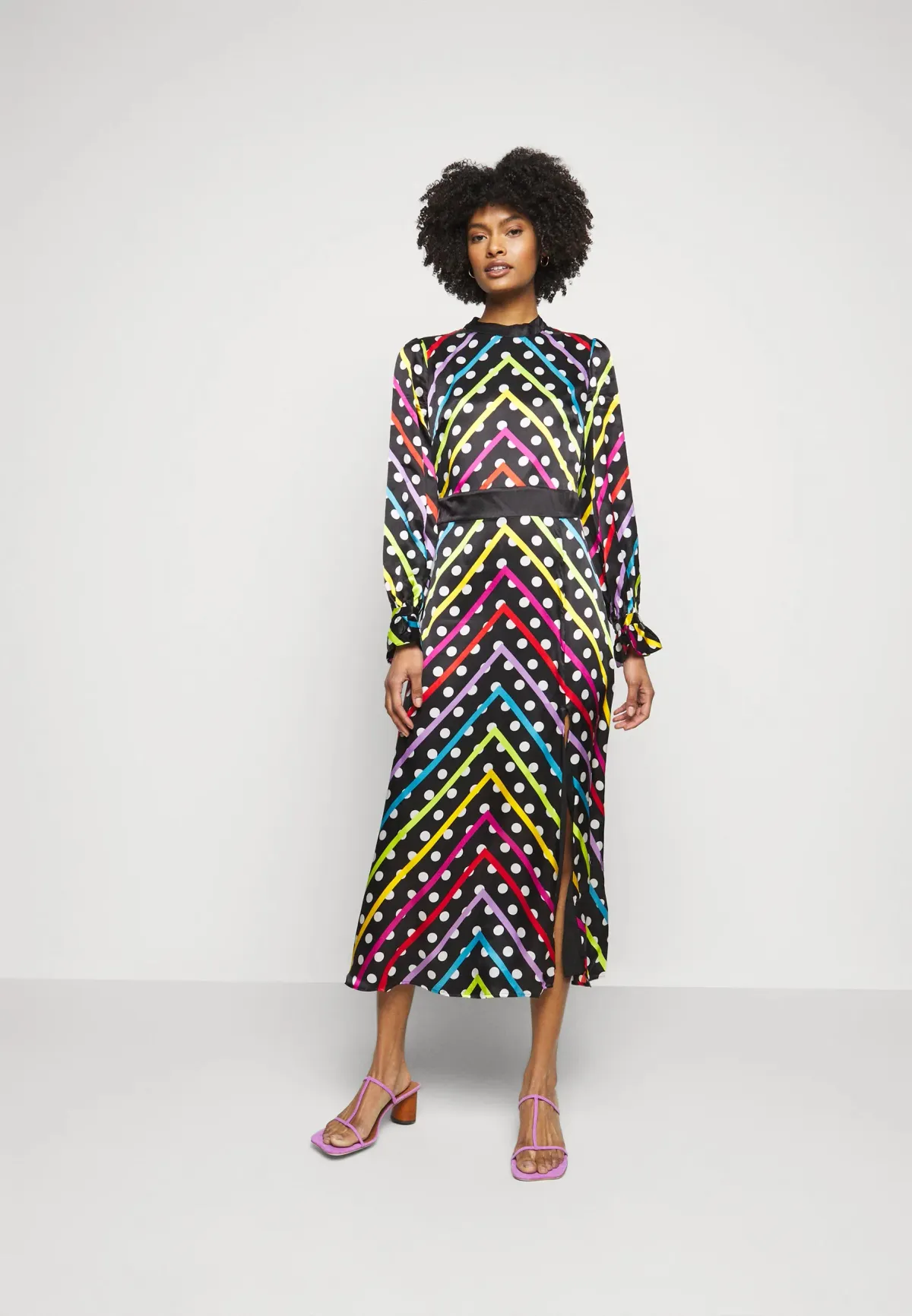 Olivia Rubin Marley Polka Dot Dress Print Size 10 for rent on The Volte - main image