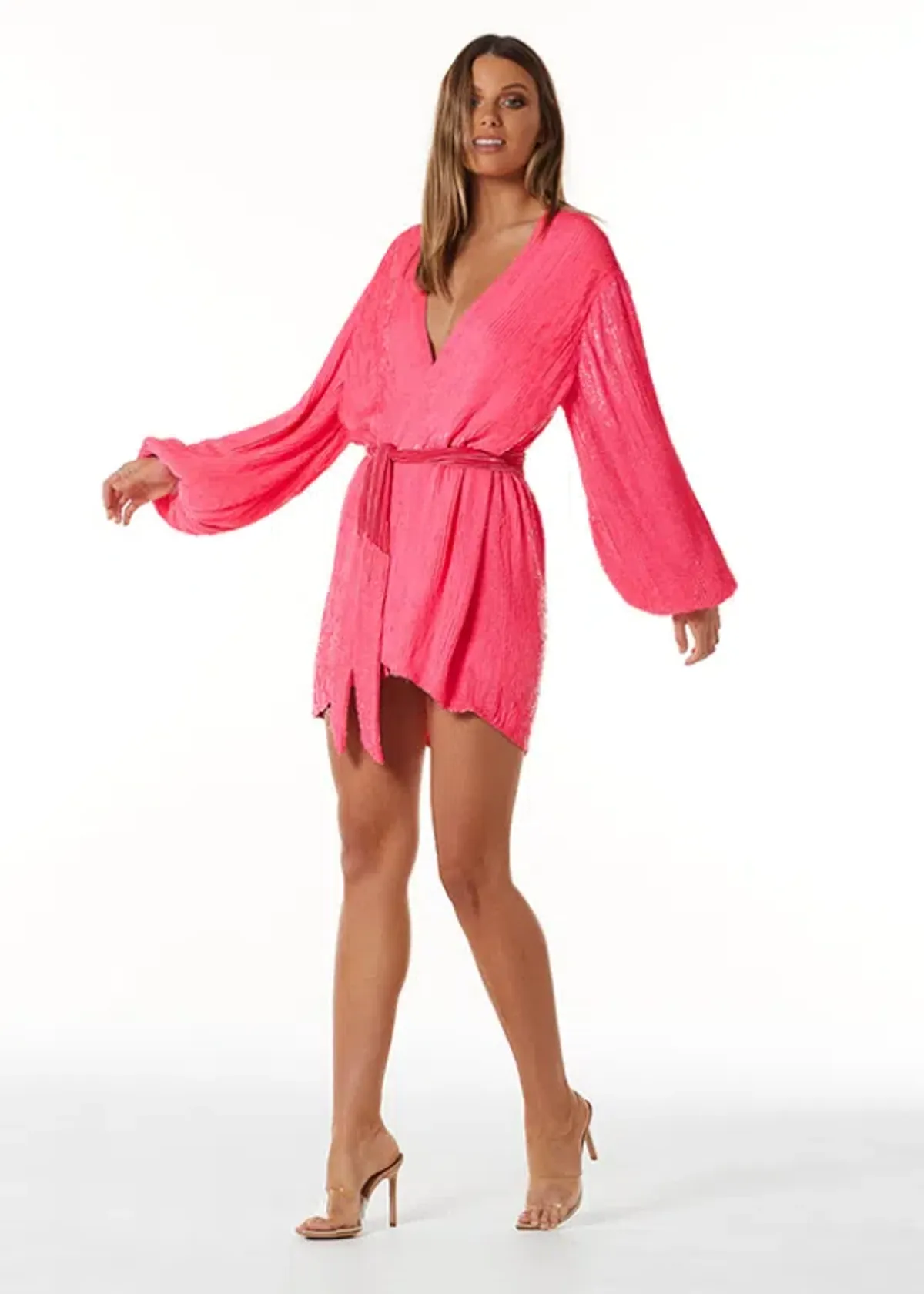Retrofete x Revolve Gabrielle Robe Dress Pink Size XS - Image 1