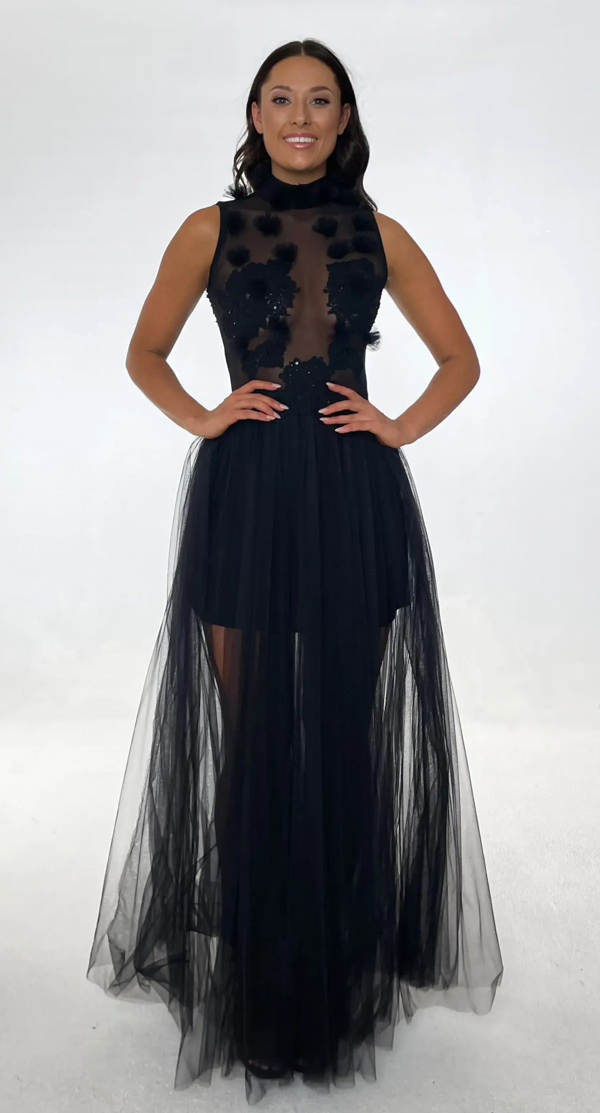 Jonte Dreamer Gown Black Size 6 - Image 2