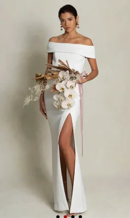 Rebecca Vallance Venice Gown White Size 12 for rent on The Volte - image 3