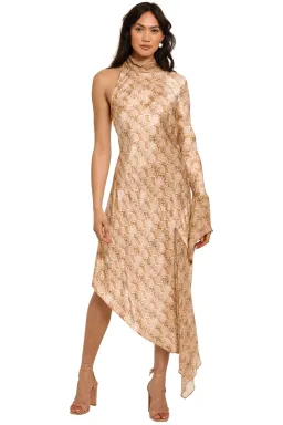 Bec and Bridge Anaconda Midi Dress Print Size 8 for rent on The Volte - image 1