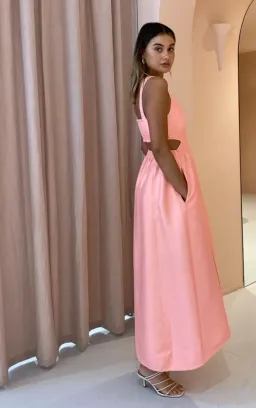 Camilla and Marc Claudia Sleeveless Dress Pink Size 6 for rent on The Volte - image 3