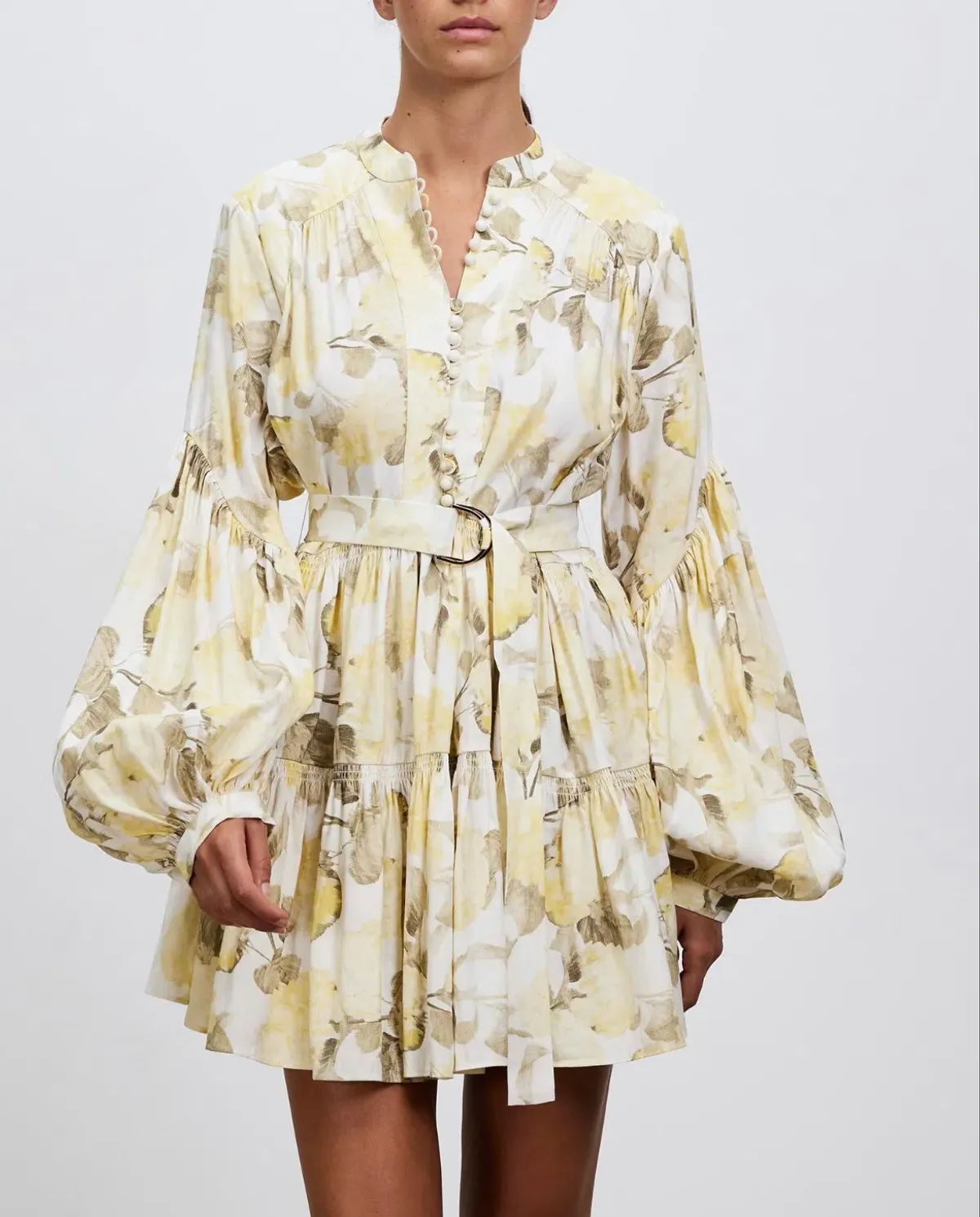 Acler Somerset Dress Print Size 8 - Image 2