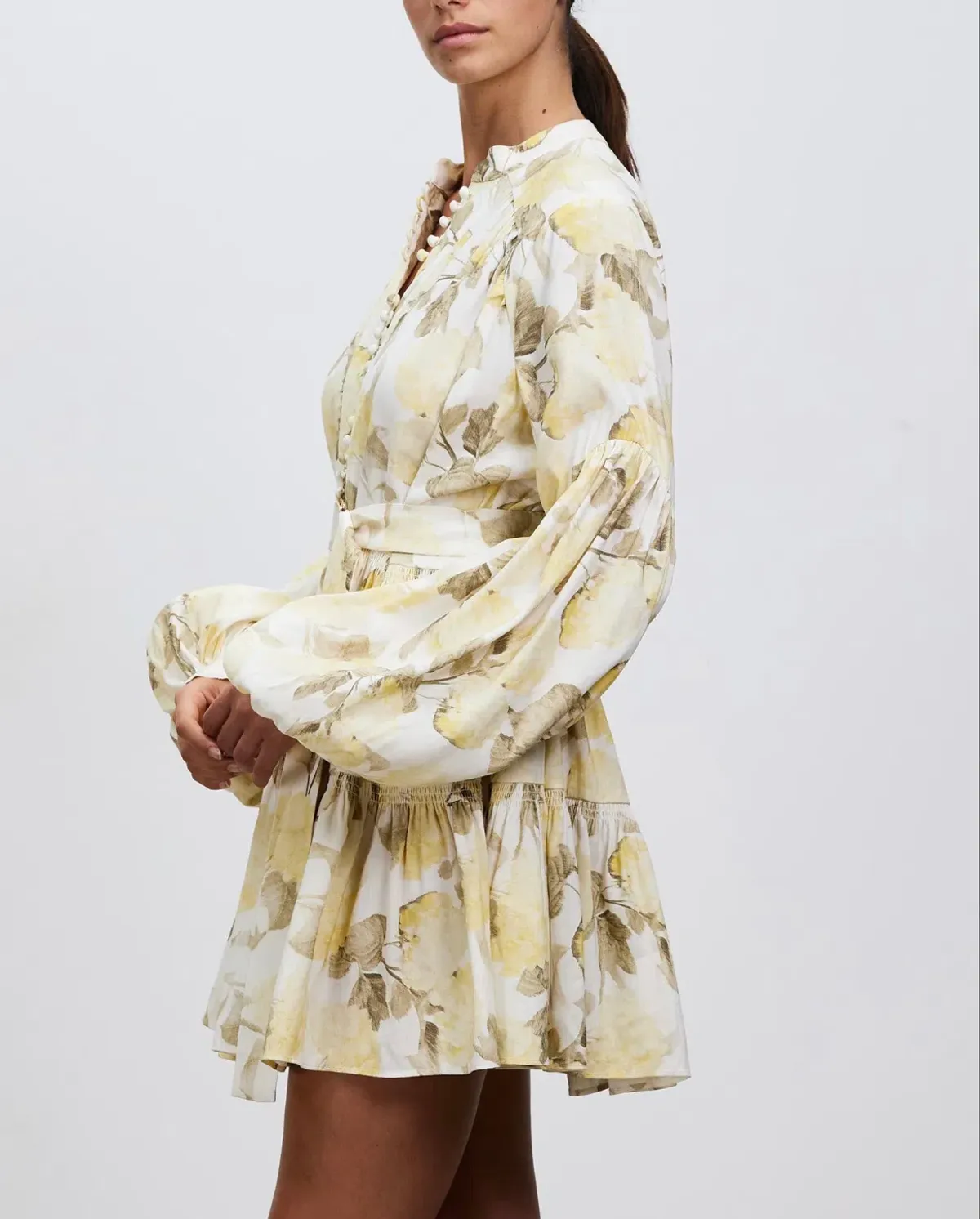 Acler Somerset Dress Print Size 8 - Image 4