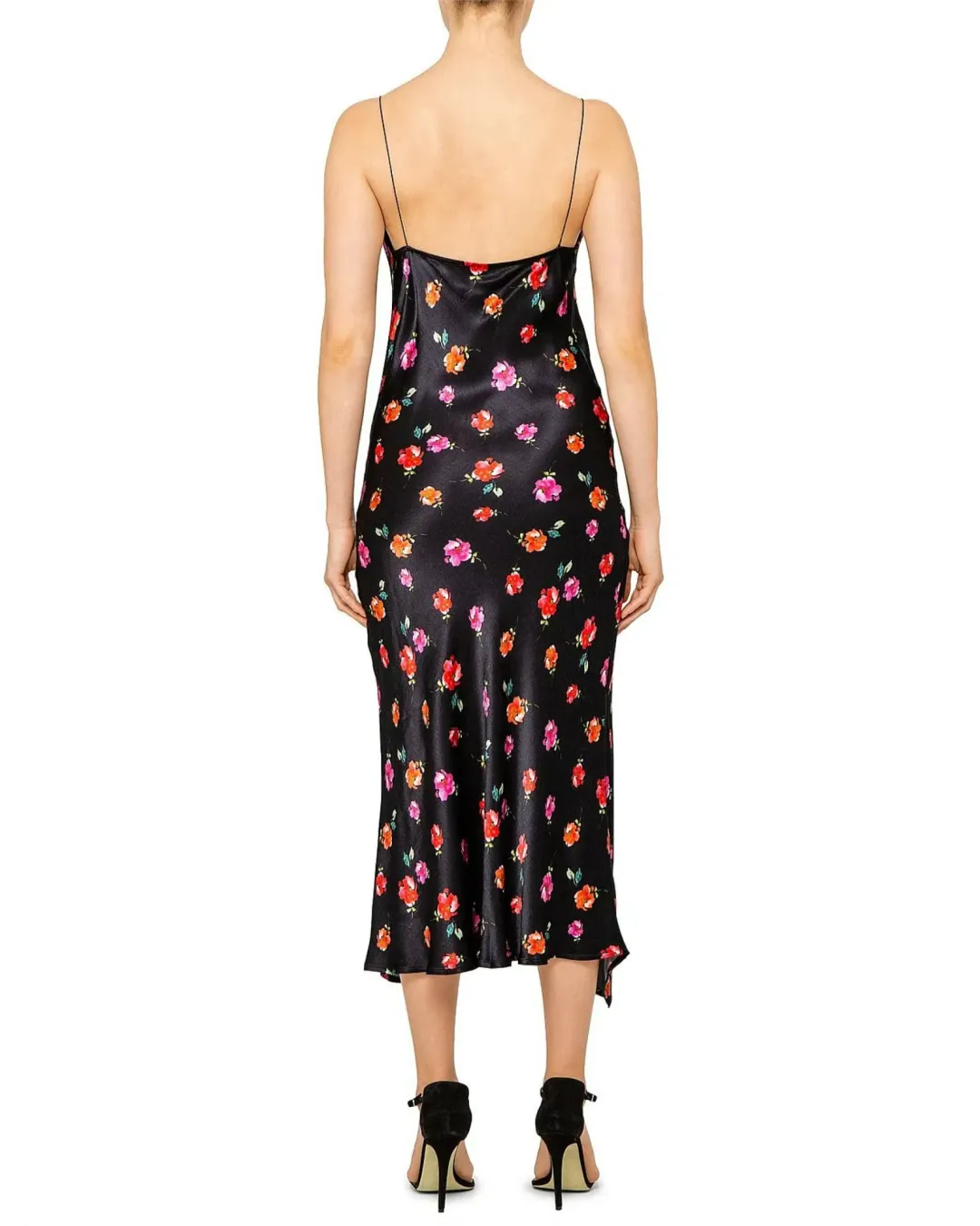 Bec & Bridge Floral Slip Dress Black Size AU 8 for rent on The Volte - main image