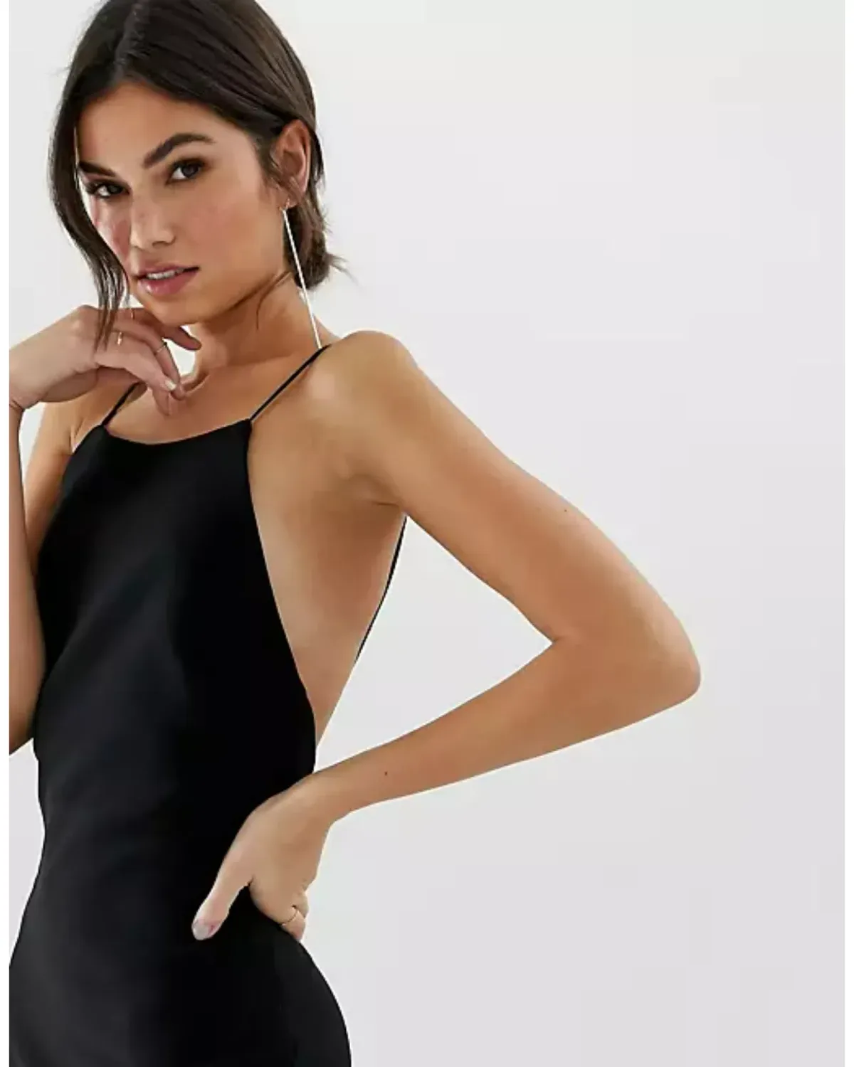 Bec & Bridge Margeaux Back Midi Dress Black Size AU 8 - Image 3