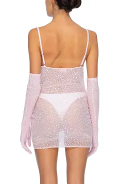 Dyspnea Ms Slinky Mini Dress Pussy Pink Size XS/Au 8 for rent on The Volte - image 2