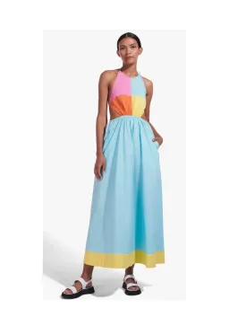 Staud Eliana Dress Multi Size 6 for rent on The Volte - image 1