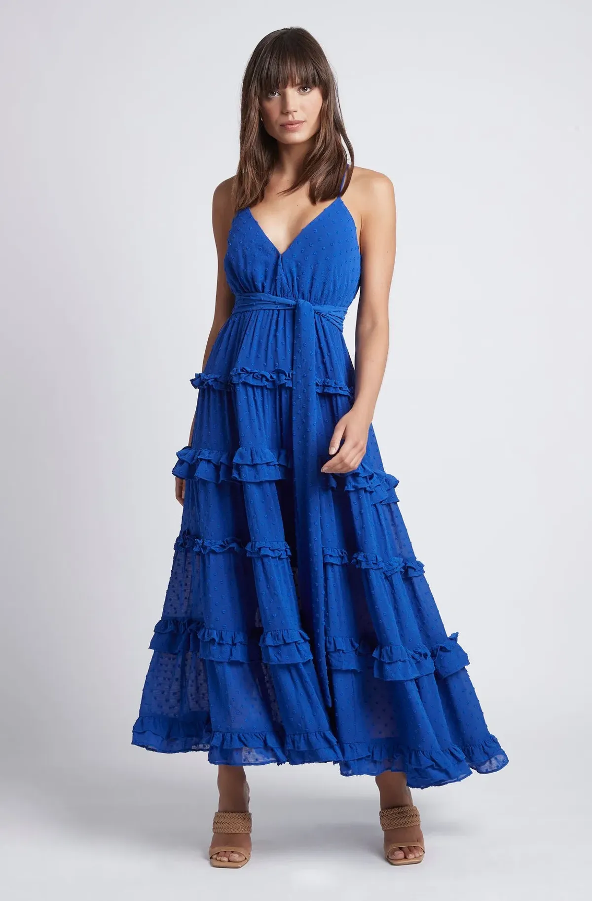 Sheike Queen of Hearts Dress Blue Size 6 for rent on The Volte - main image