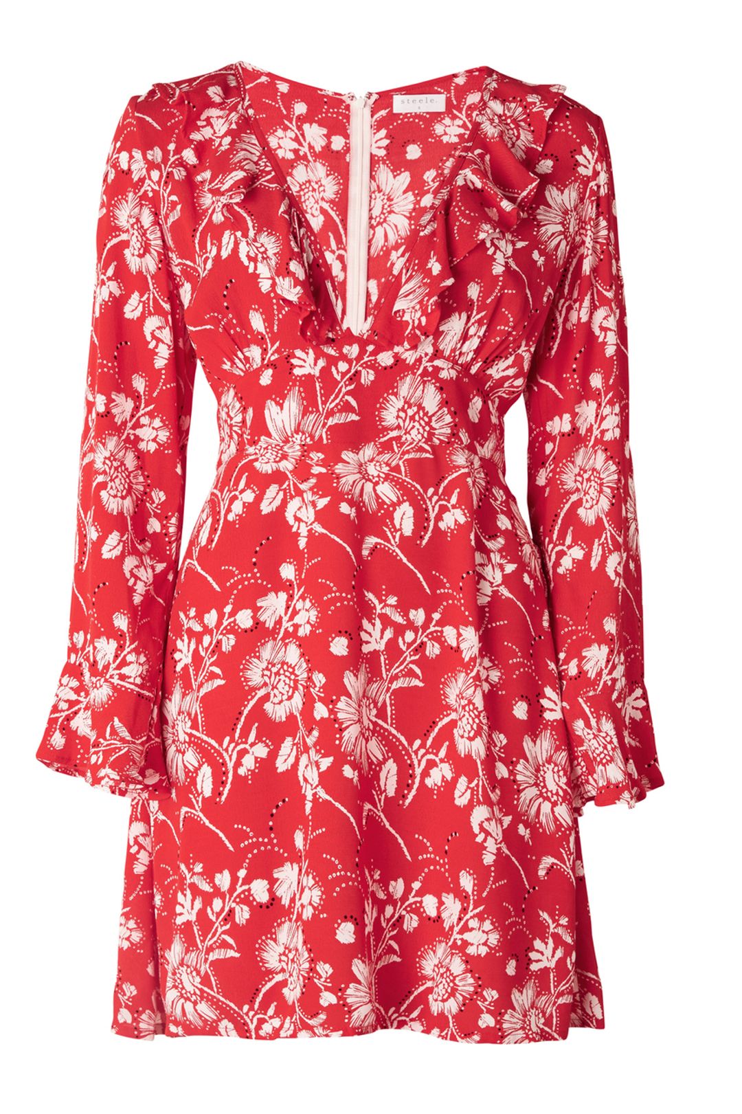 Wildflower Mini LS Dress for rent on The Volte - main image