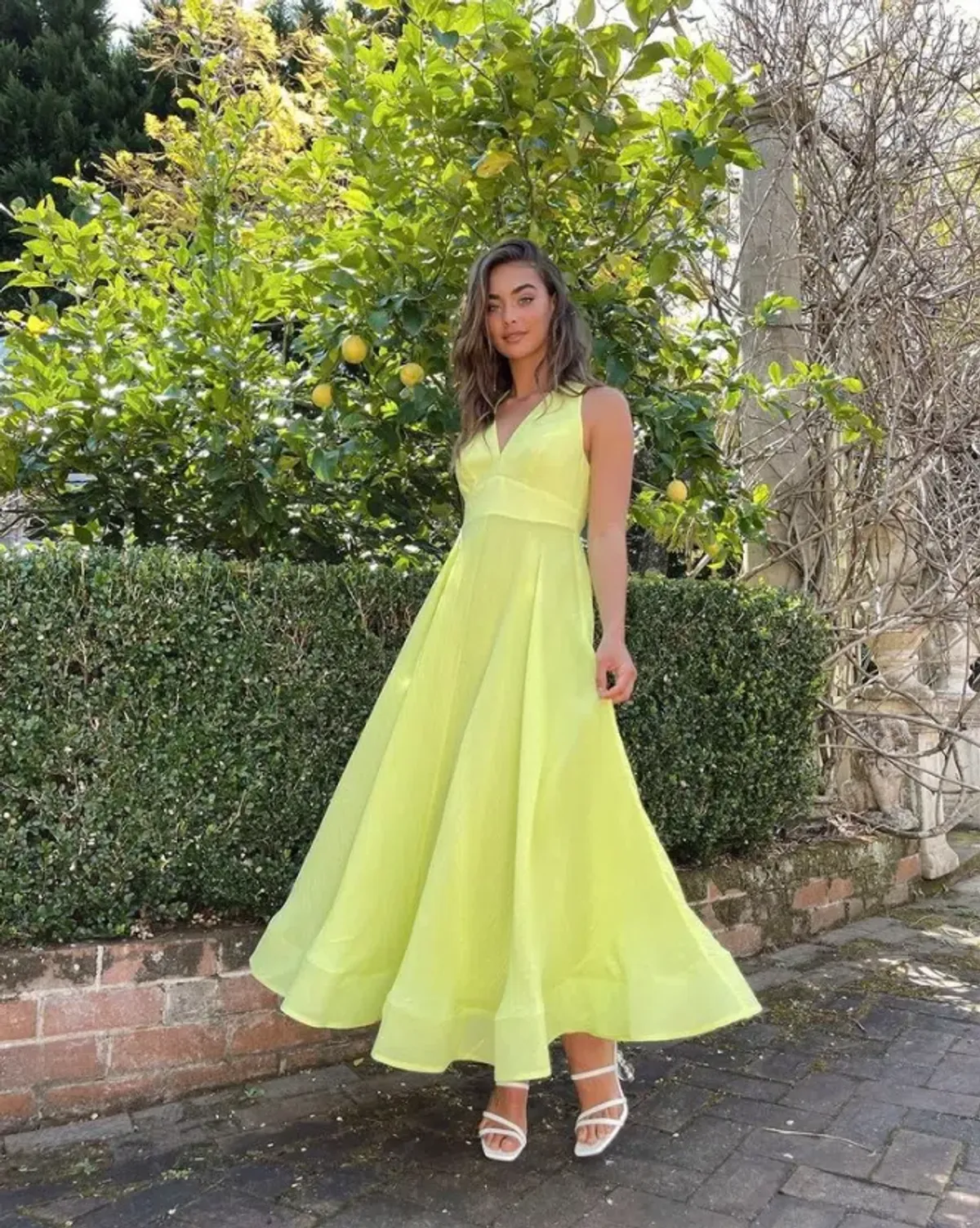 Sheike Audrey Dress Green Size 10 - Image 3