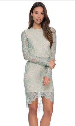 Elle Zeitoune Melanie Long Sleeve Mint for rent on The Volte - image 1