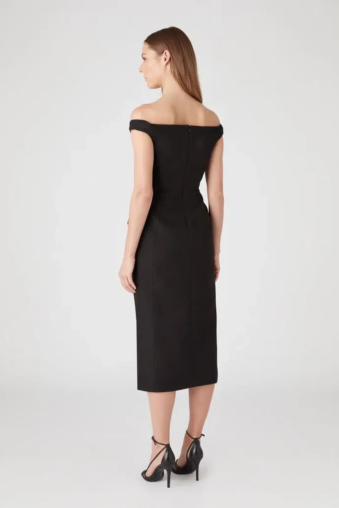 Camilla & Marc Cetara Dress Black Size 6 for rent on The Volte - main image