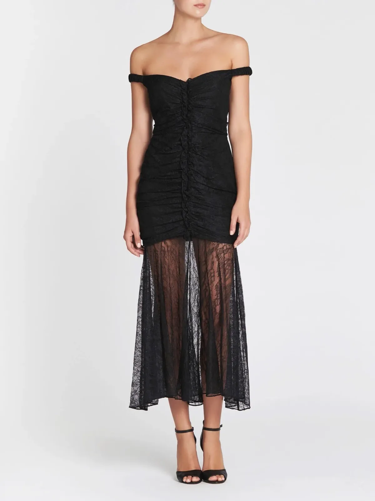 Camilla & Marc Sinclair Midi Dress Black Size 6 - Image 1